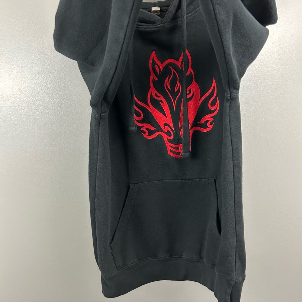 Calgary Flames Blasty Embroidered Sweater Hoodie Size Small - Picture 11 of 13